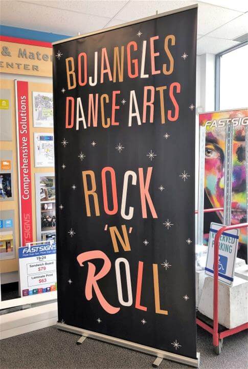 Retractable Banner Stand