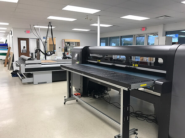 production area of FASTSIGNS Houston, TX - West center