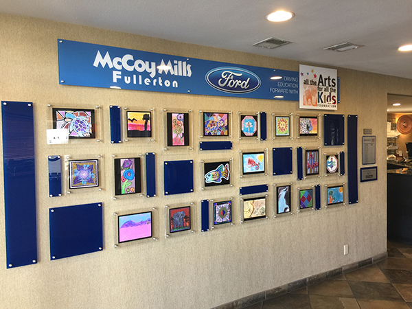 McCoy Mills Ford wall mural
