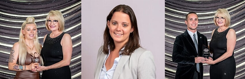 Sarah Curry, Lauren Acri and Adam LeBlanc Honored at FASTSIGNS Event