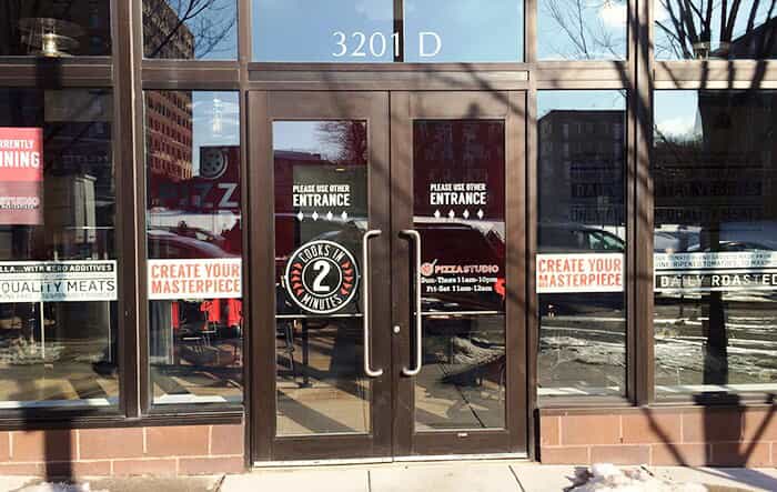 window and door decals
