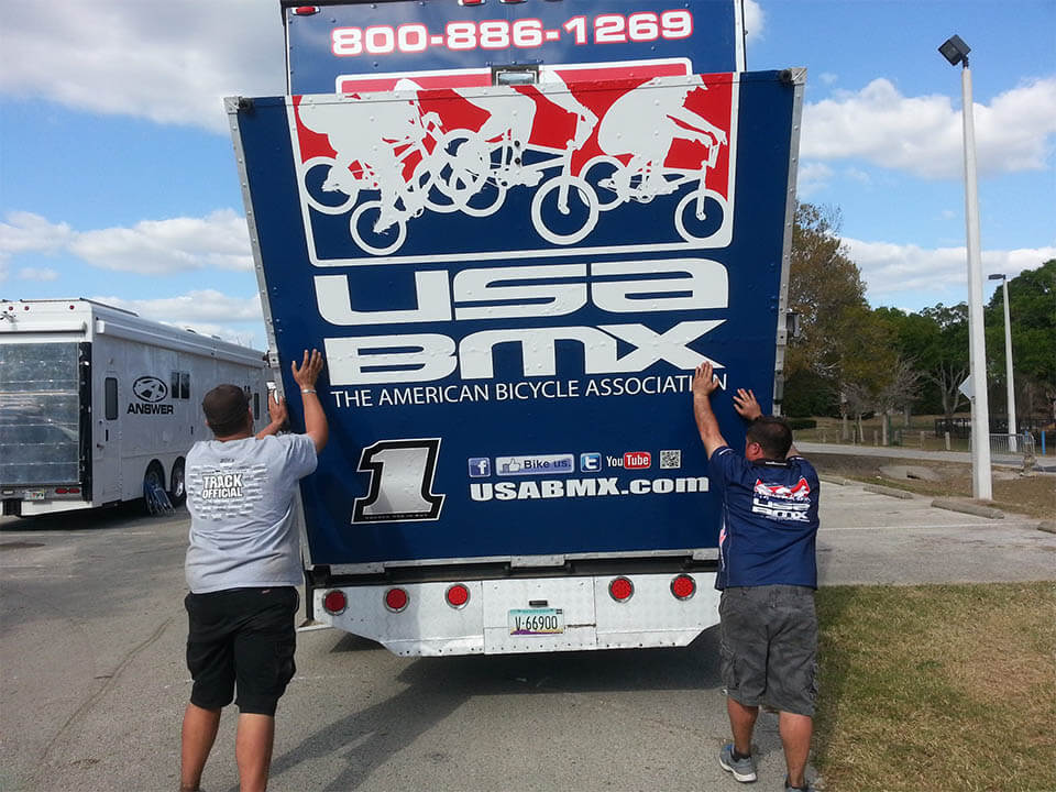 BMX vehicle graphics