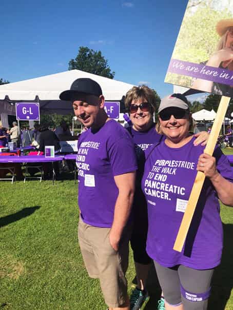the fastsigns of midtown denver team participates in a pancreatic cancer walk