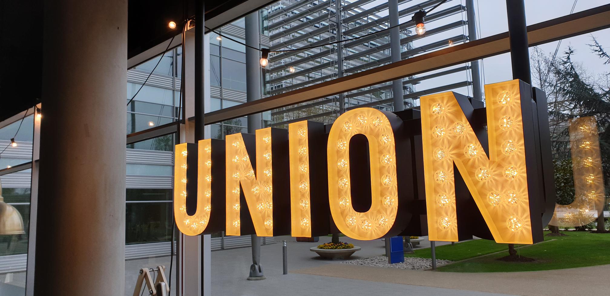 Union Cafe Channel Letter