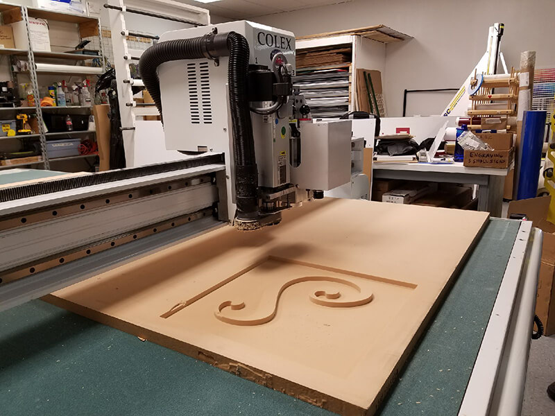 cutting-edge Colex router engraving wood
